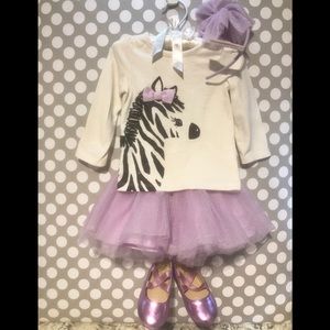 GYMBOREE - Toddler Girl’s tutu skirt Outfit